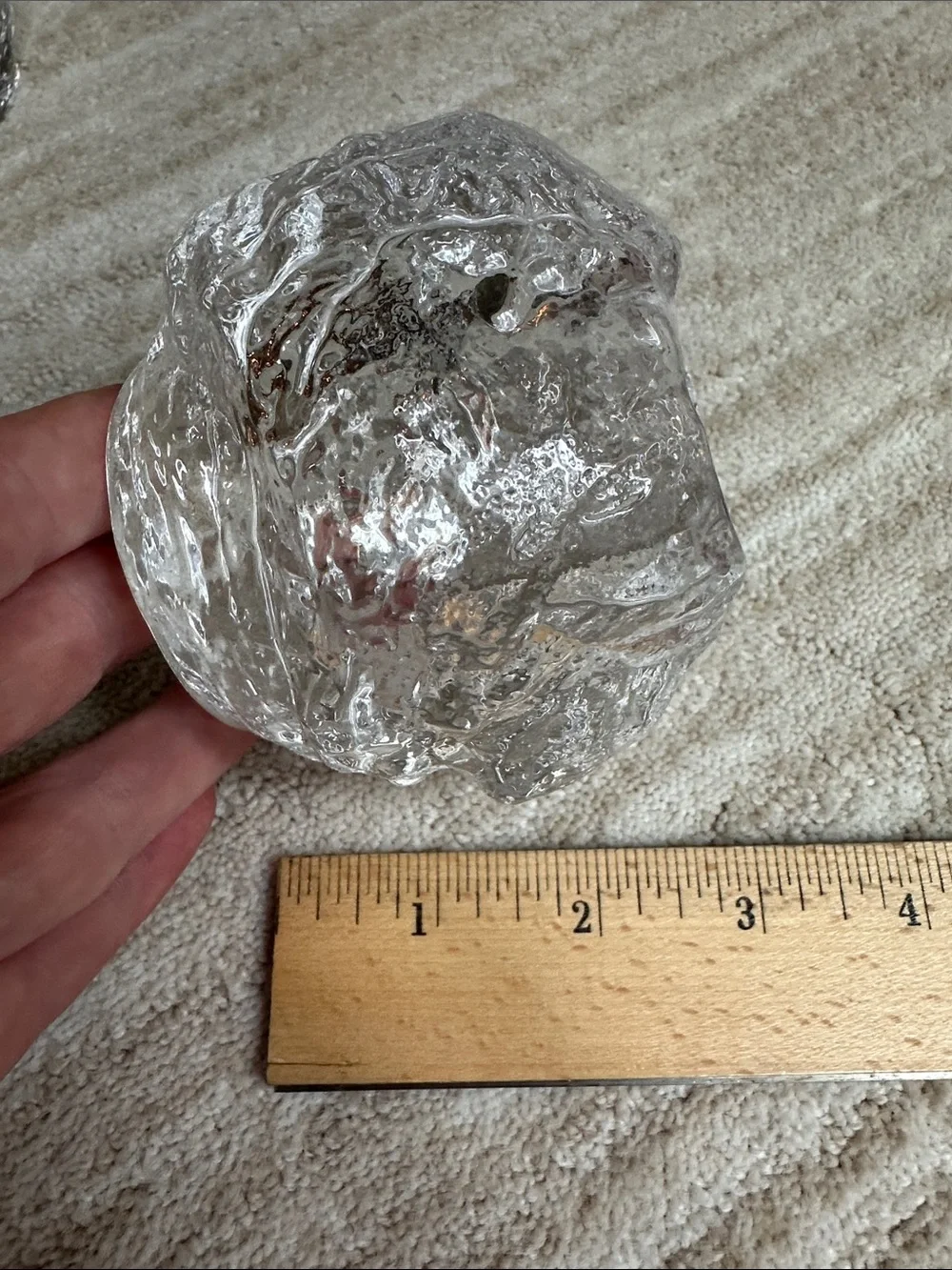 Kosta Boda Snowball Votive Holder Tea Light Candle Holder Ann Wolff Medium